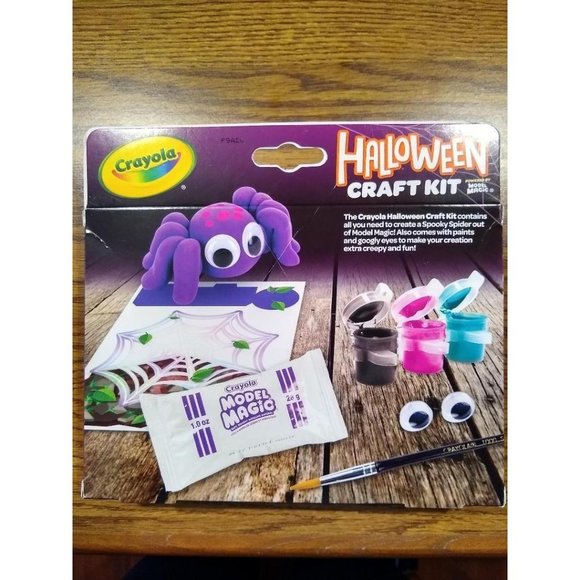 Crayola Halloween Craft Kit SpookySpider - Picture 2 of 2